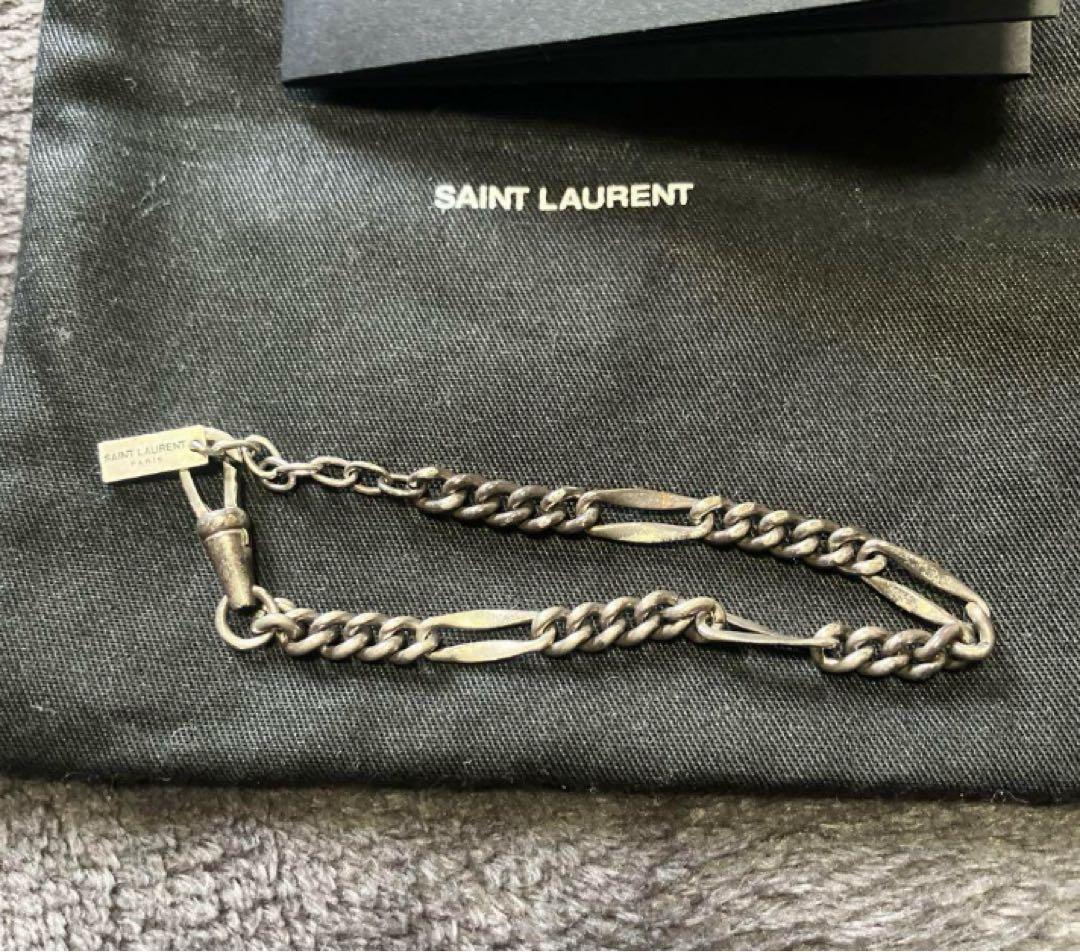 サンローラン　ブレスレット　シルバー　アクセサリー