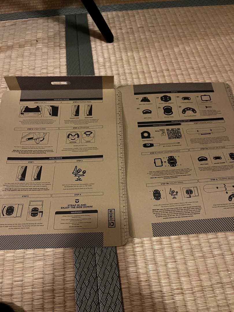 UNION EXPLORER ホワイト M バインディング　ビンディング