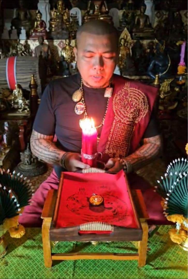 タイのお守り　プラクルアン　5人女性精霊お守り　恋愛　幸運　金運