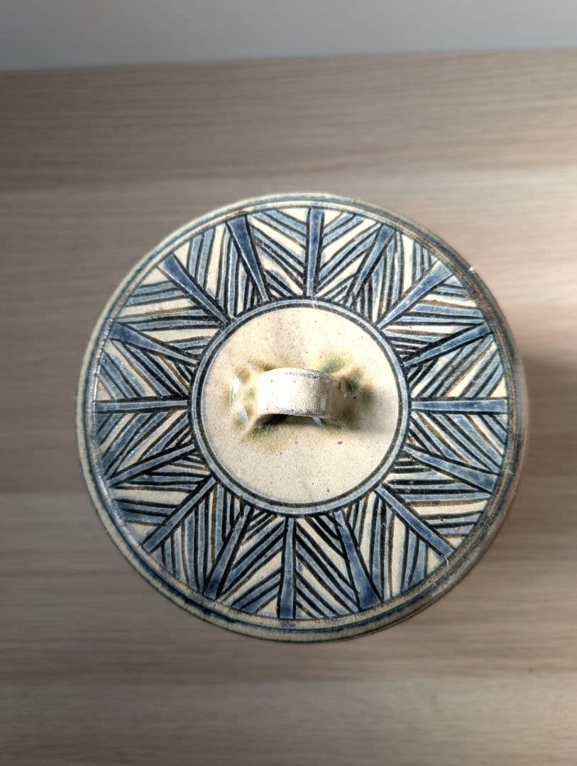 新品 やちむん 室生窯 蓋付き ドラ鉢 三段 重箱 ビームス fennica