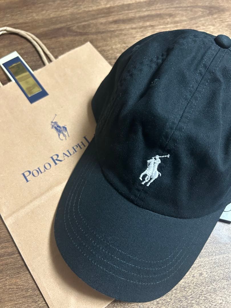 Polo Ralph Lauren ブラック ベースボールキャップ