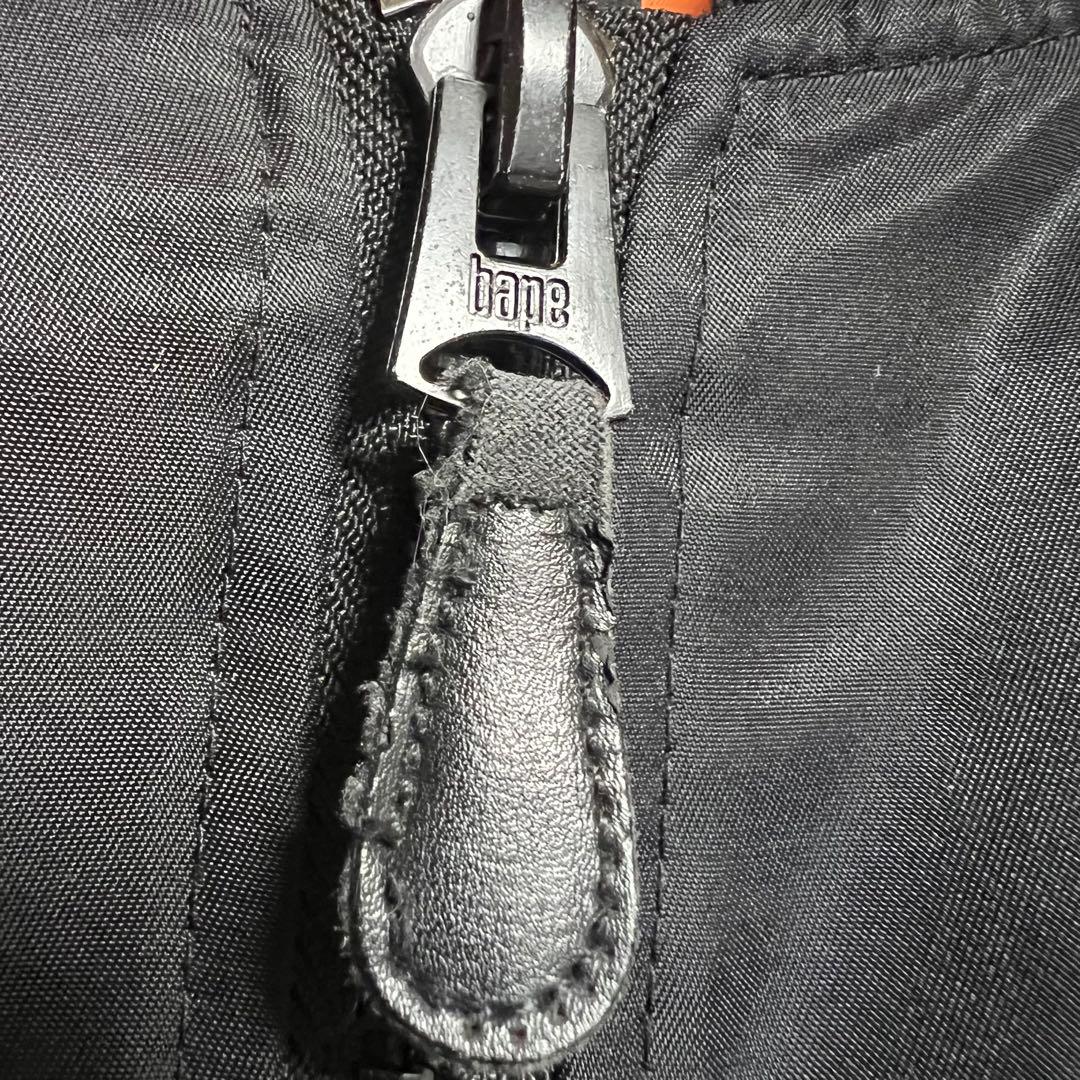 よっしー様　A BATHING APE MA-1 ジャンパー ブルゾン ワッペン