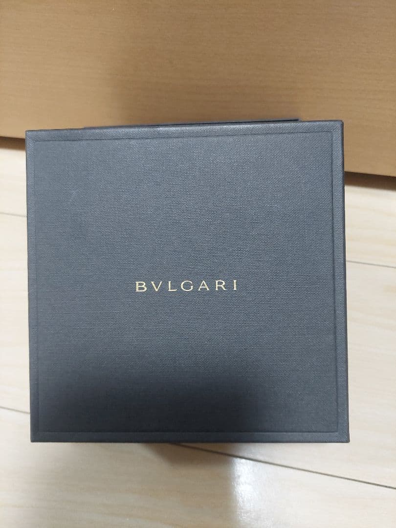 【未使用】BVLGARI　メンズベルト ブラック 箱・保存袋付き 正規品