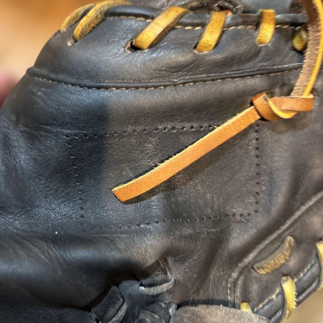 シュアプレイ(SP) 黒　硬式用キャッチャーミット