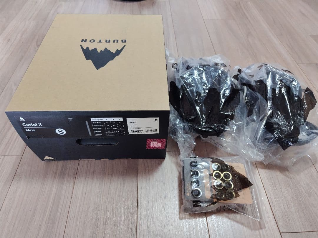 BURTON　CARTEL X メンズ用スノーボードビンディング Sサイズ