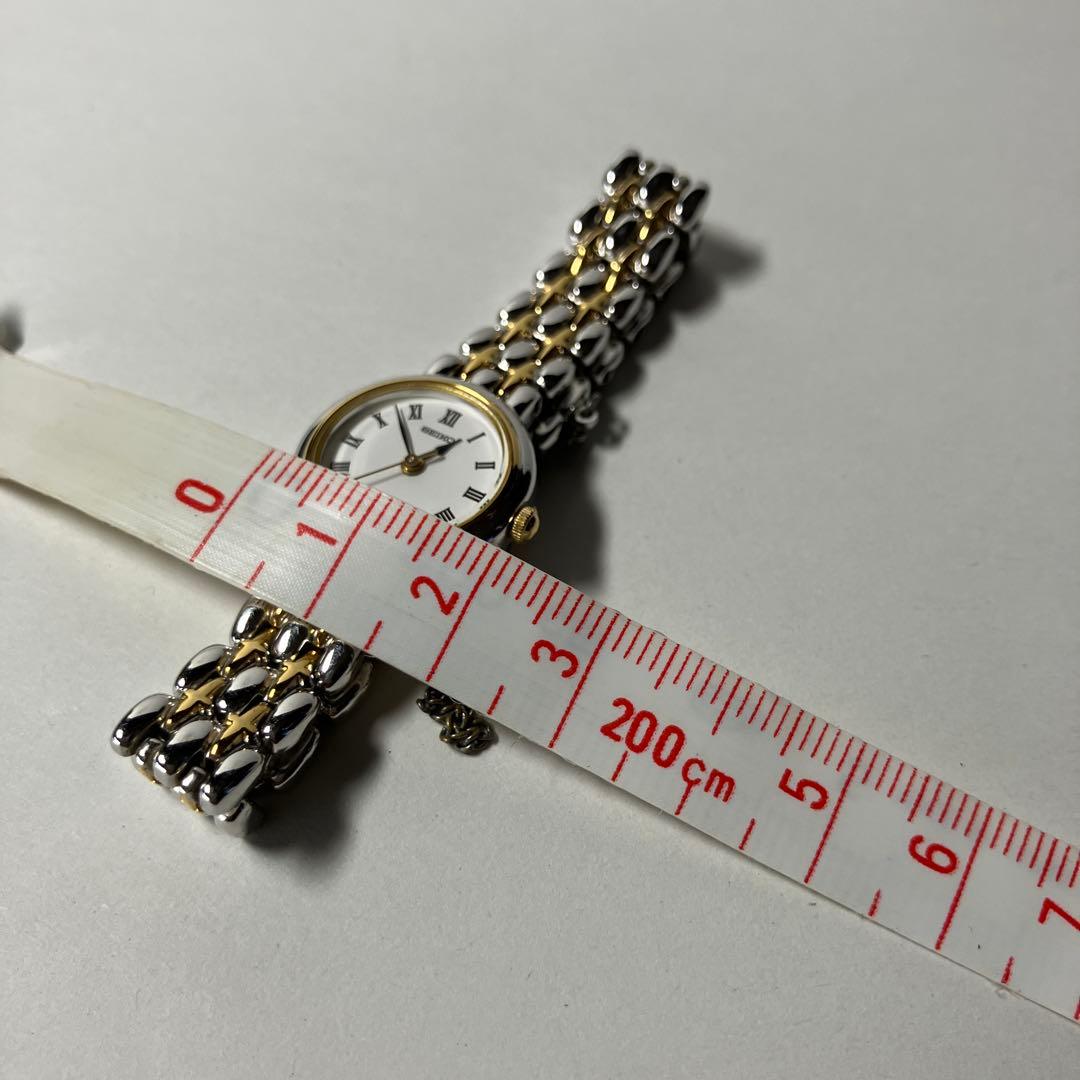 SEIKO セイコー レディース腕時計 ゴールド　シルバー　コンビカラー　稼動品