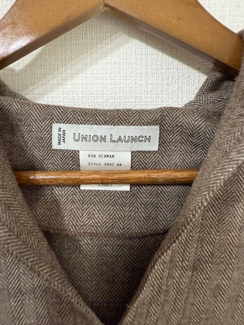 ユニオンランチ ヘリンボーン セーラー トップス