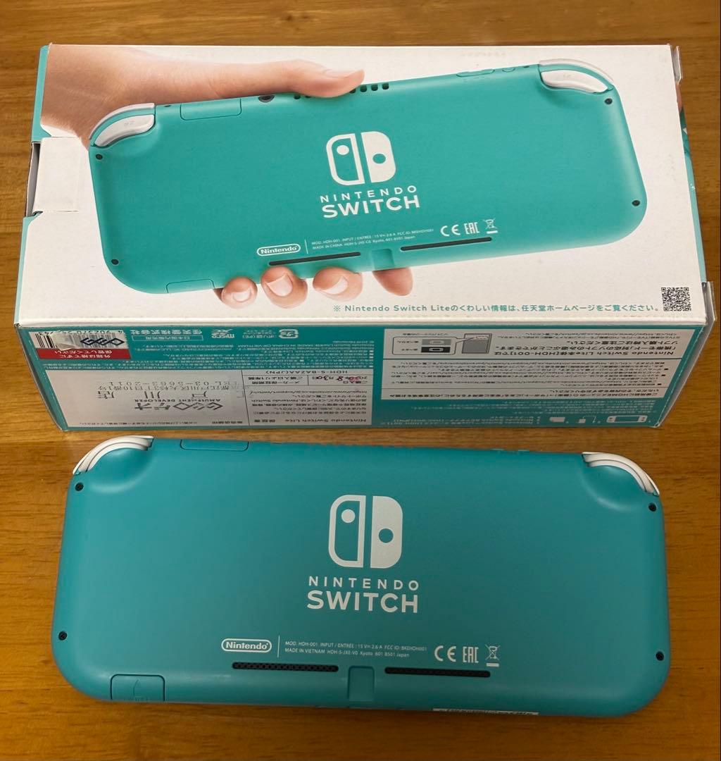 【美品】 Nintendo Switch Lite ターコイズ 本体