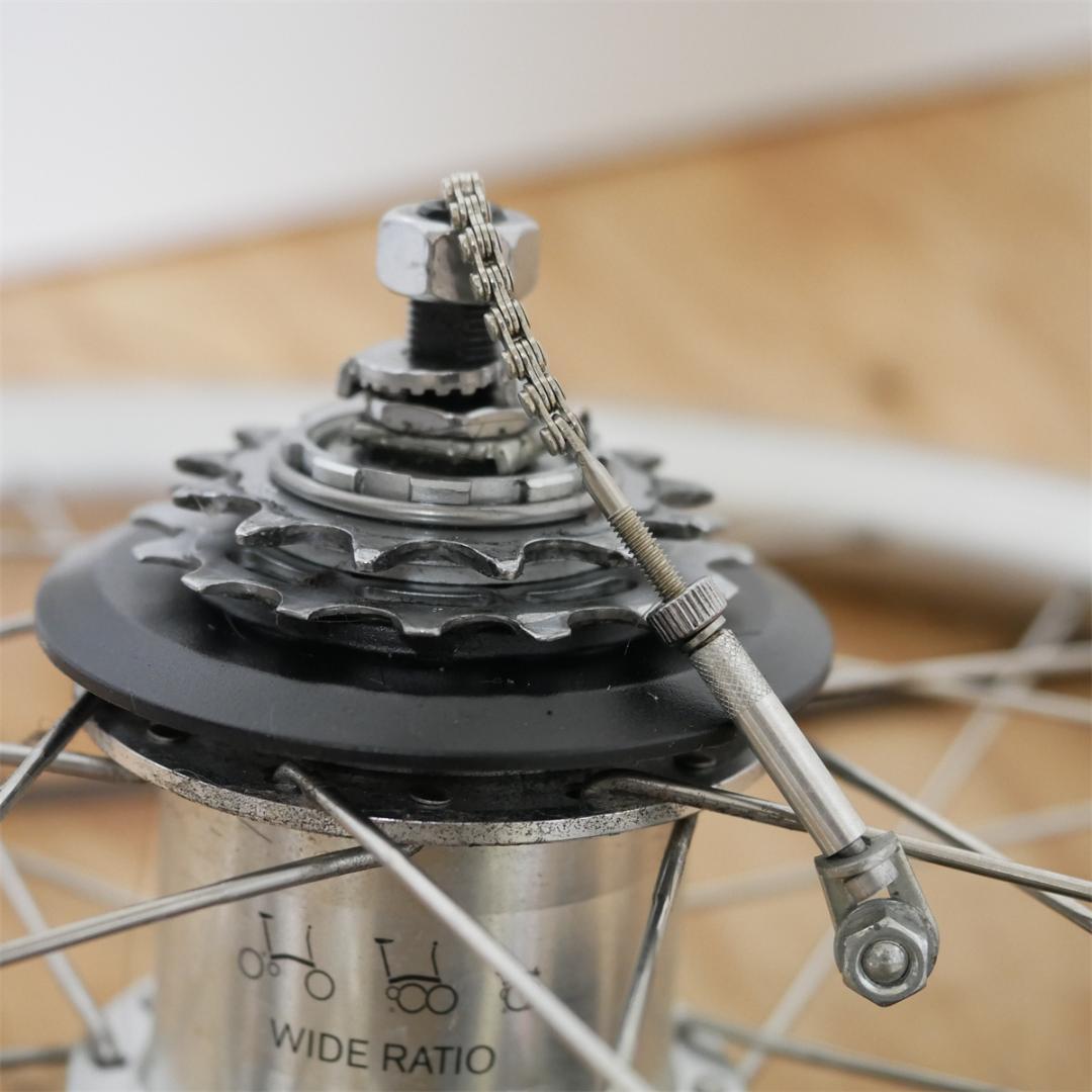 brompton 純正　6速ホイール　パーツセット　2020年式　シフトレバー