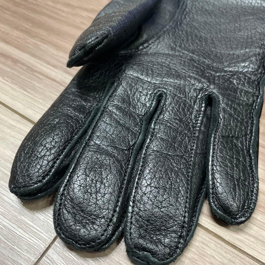 Vivienne Westwood Man レザー 手袋 黒 本革