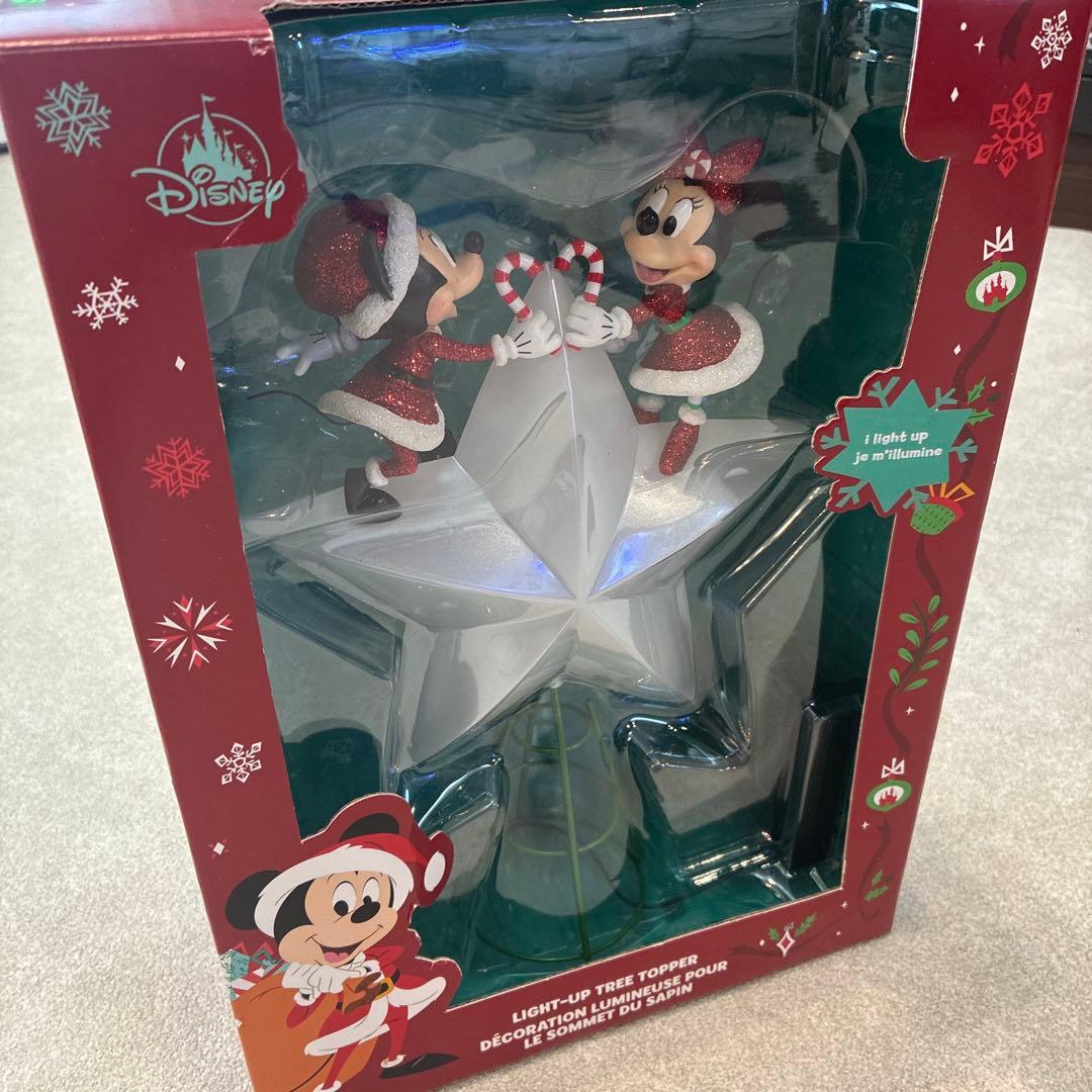 超希少 ミッキー ミニー ツリートッパー ディズニー
