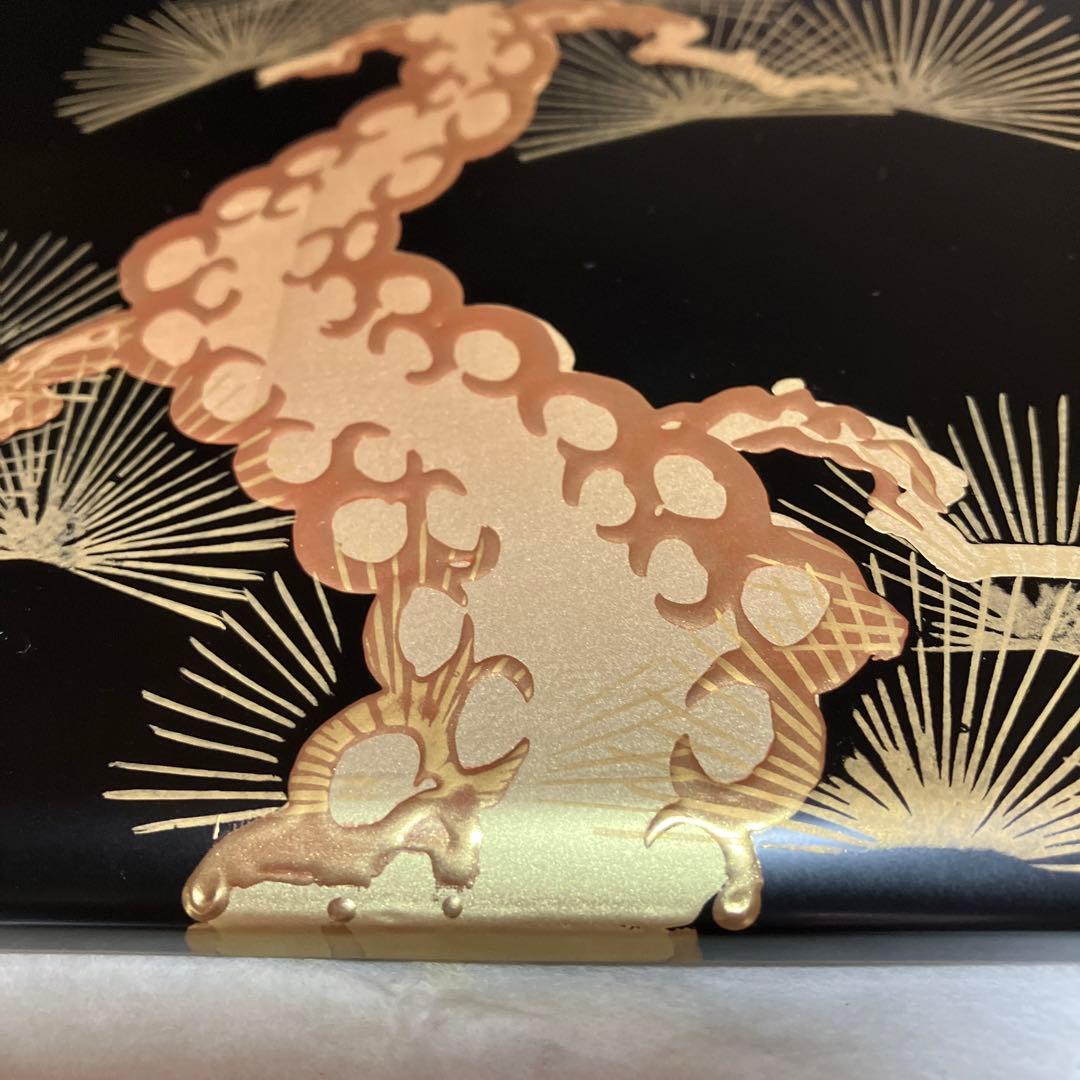 会津塗　三段重