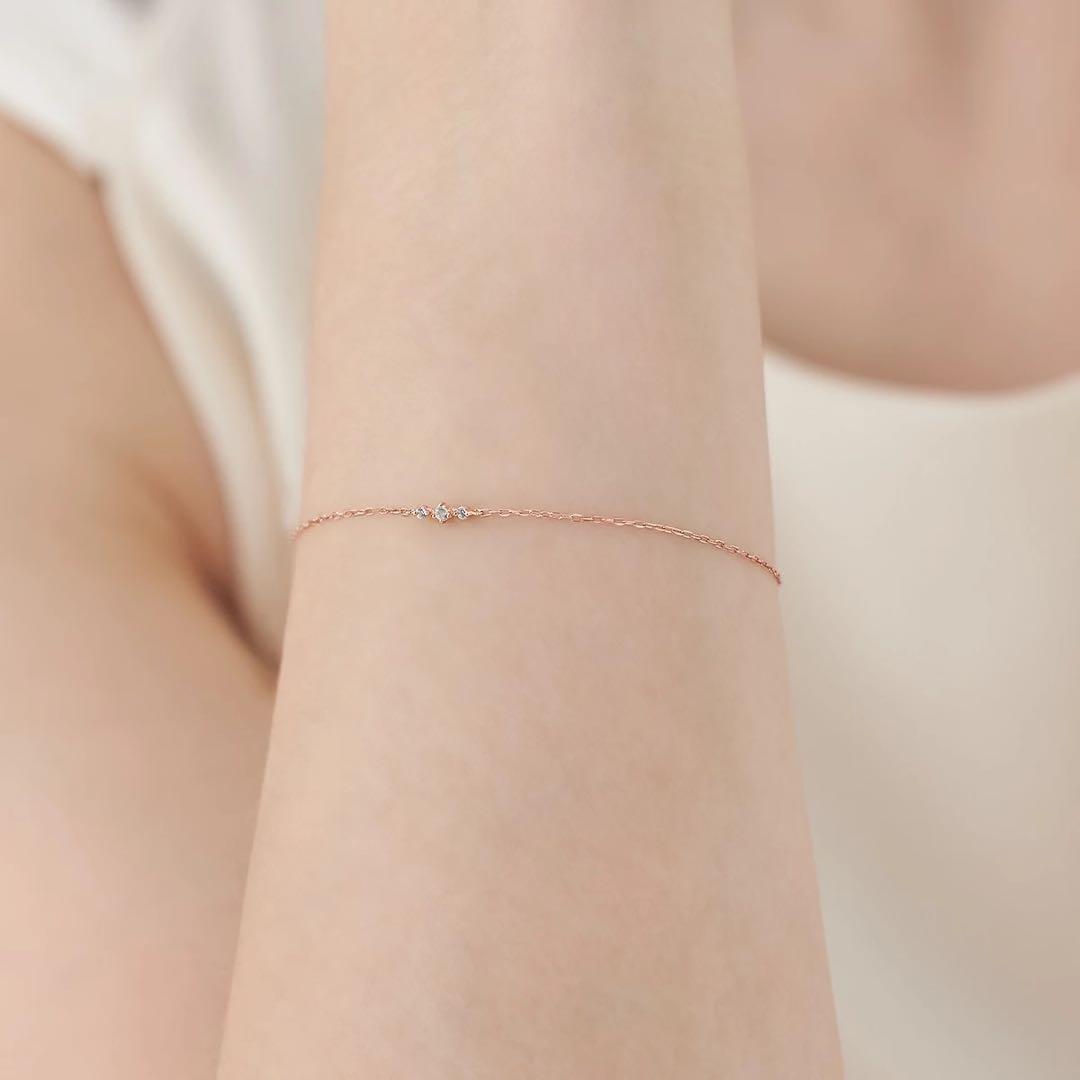 【2025 Holiday Limited】 K10ピンクゴールド ブレスレット