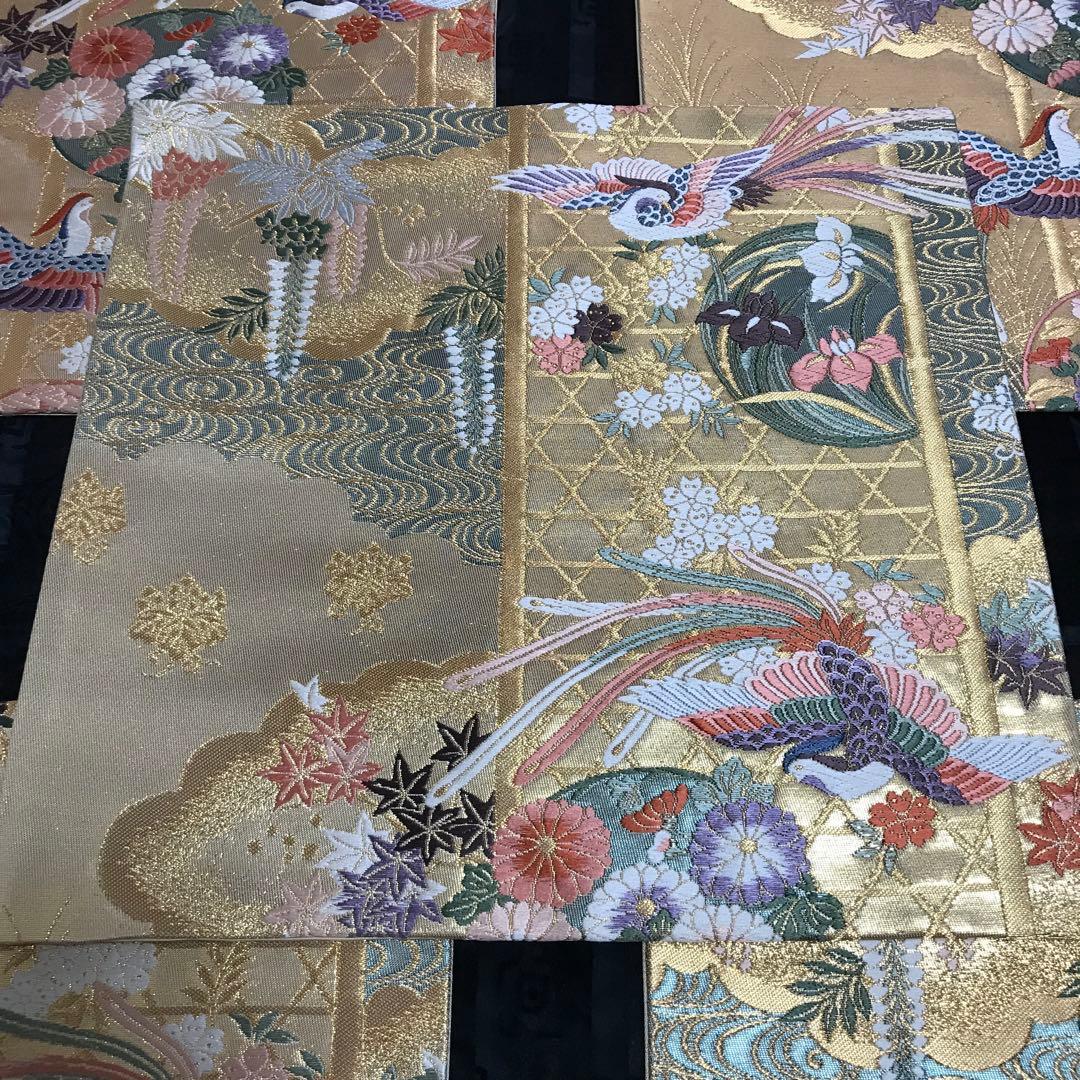 金ちゃんです　鳳凰花紋刺繍　ランチョンマット５点　^_^他２点