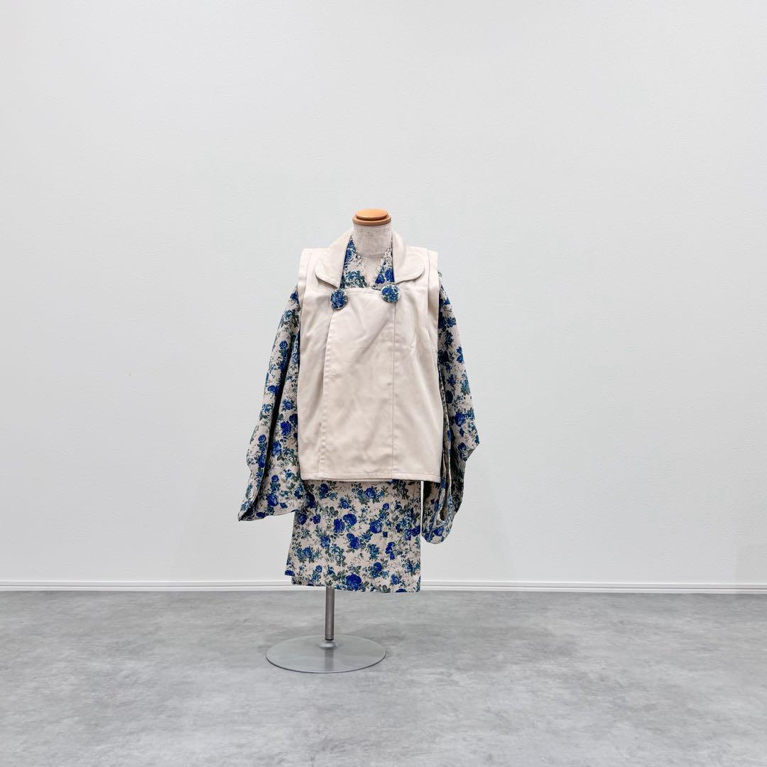 ハンドメイド セパレート着物 七五三 被布 100cm