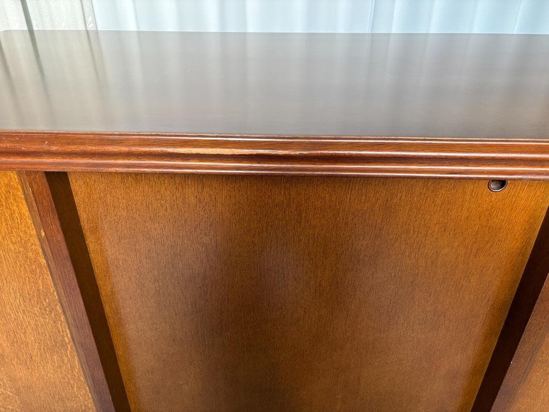 カリモク 書斎机 コロニアル デスク 両袖机 社長机