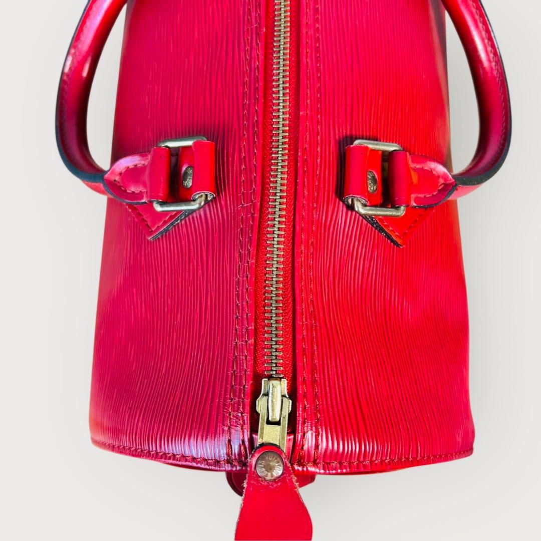 ルイ ヴィトン M43007 ボストンバッグ　赤　エピ　スピーディ30