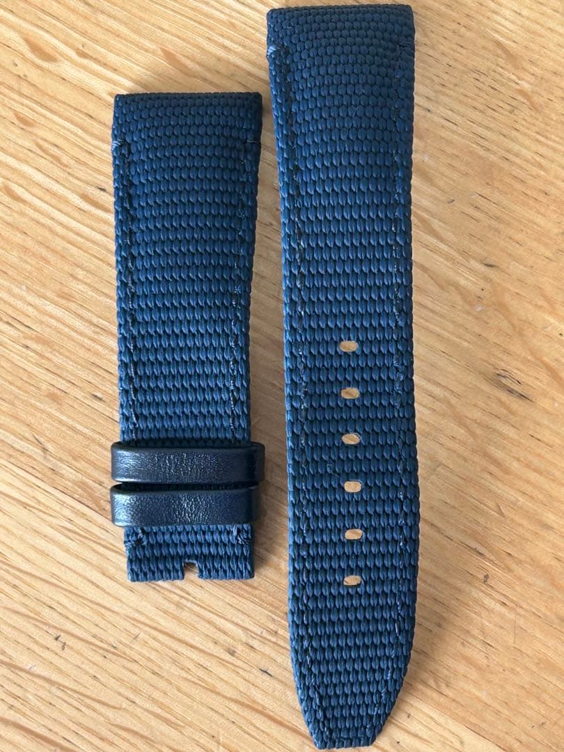 週末限定価格AUDEMARS PIGUE CODE用ネイビーラバーベルト純正