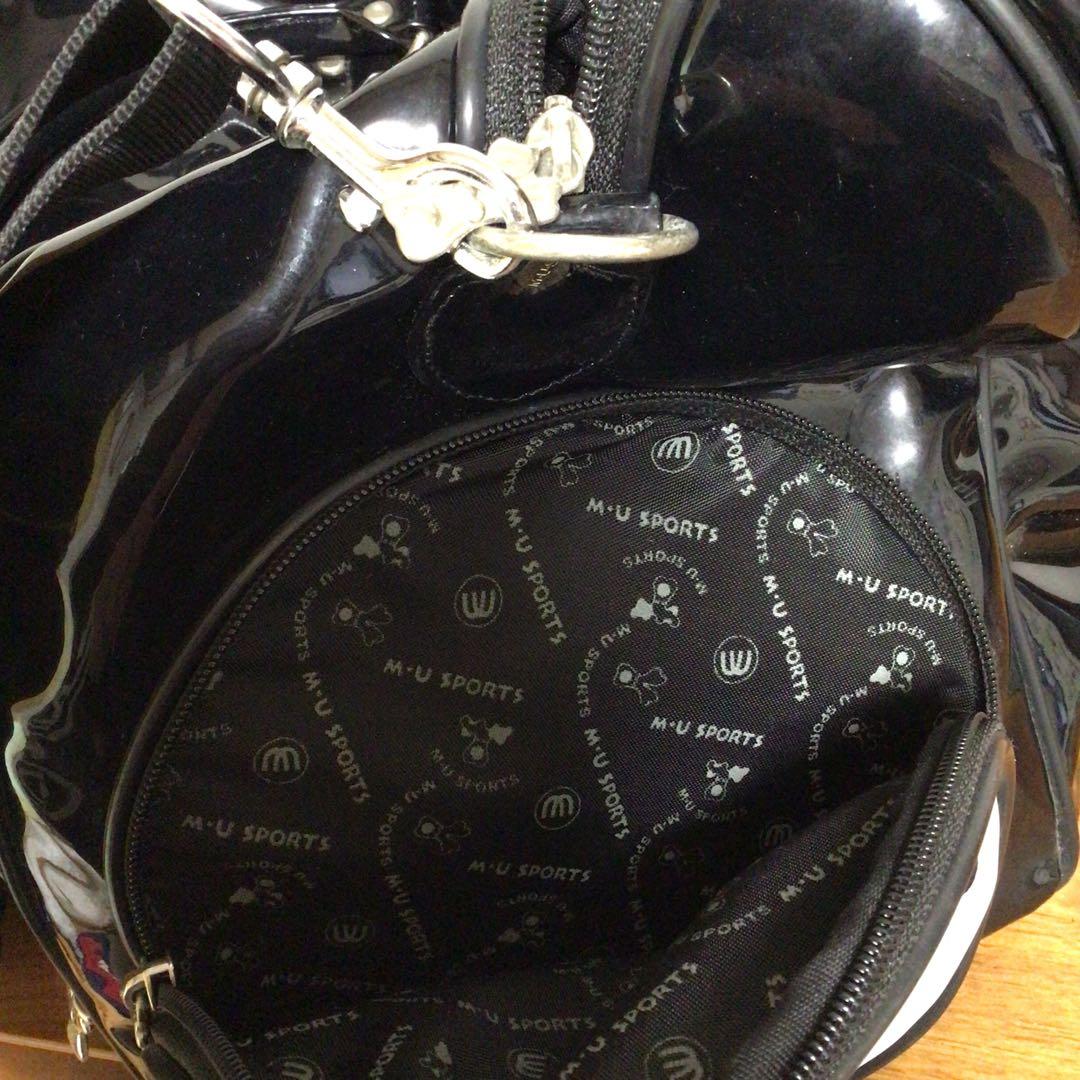 希少 ミエコウエサコ MUスポーツ ボストンバッグ ゴルフバッグ シューズ袋付