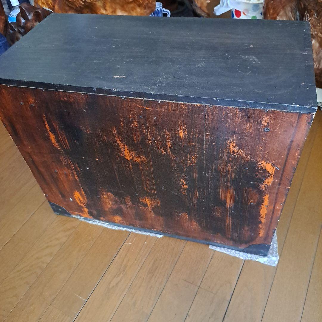 明治12年 　お誂え箪笥　鍵付 6段　引き出し　武田庄右衛門依頼品