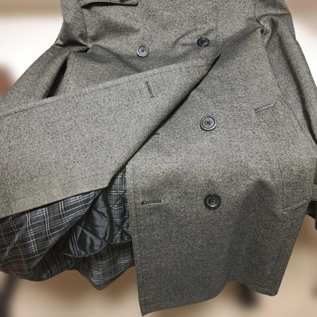 バーバリーブラックレーベルグレートレンチコート ライナー付き　メンズLサイズ