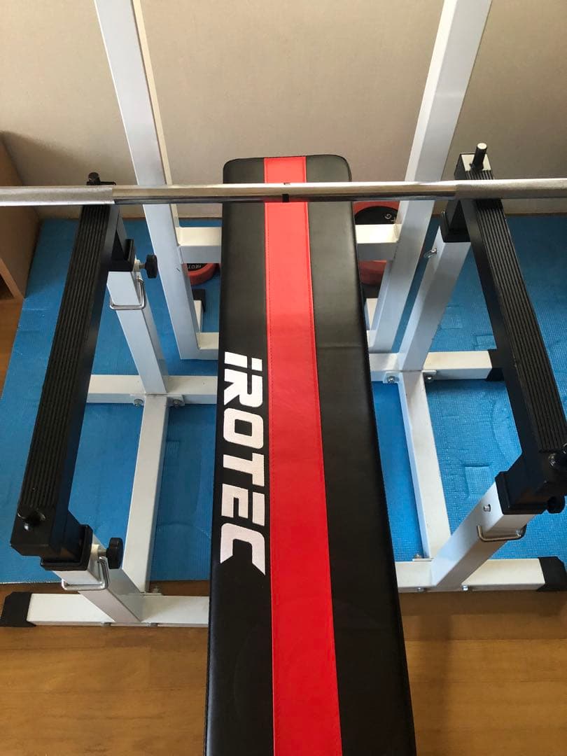 ROTEC トレーニングベンチとウェイトセット （95kg）引き取り限定