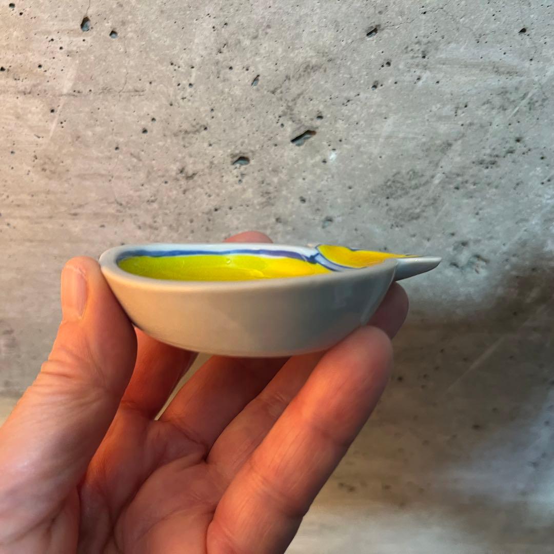 新品未使用　九谷焼　九谷焼小付５個　小付　豆皿　　小皿　正月食器