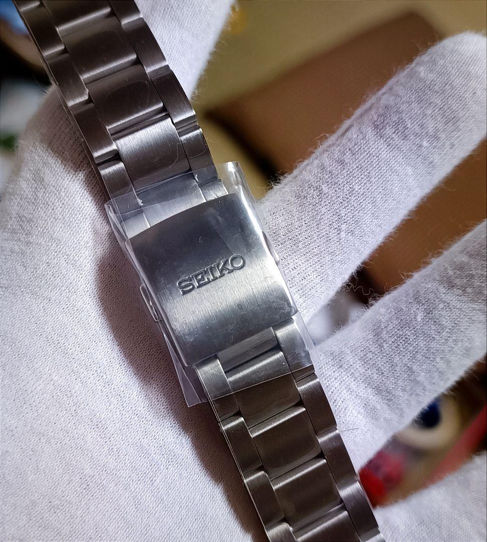 セイコーアルピニストの純正ステンレスベルト