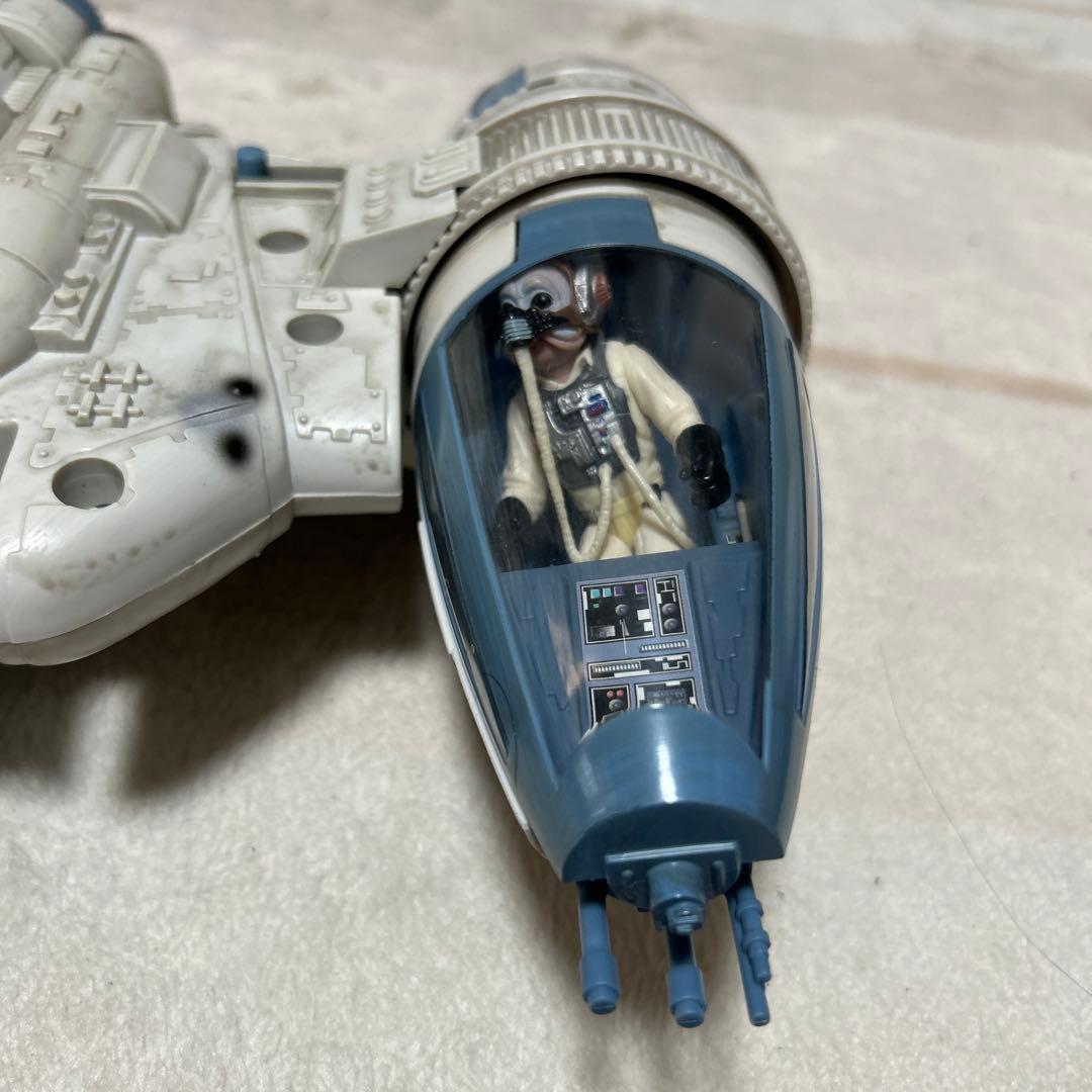 スターウォーズ　Bウイングファイター　 &スレイブ1（ジャンク）