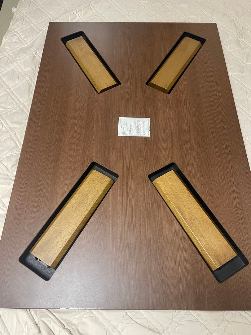 雅　象嵌1200×800高さ340 大川家具　上久商店　座卓　折り畳み