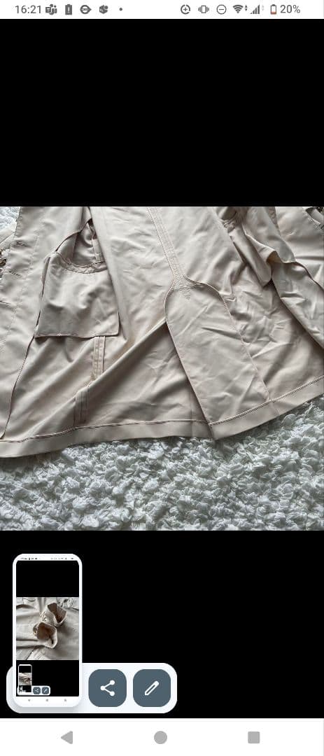 サルヴァトーレフェラガモ　コート　ロング　ガンチーニ　ゴールド金具　ステンカラー