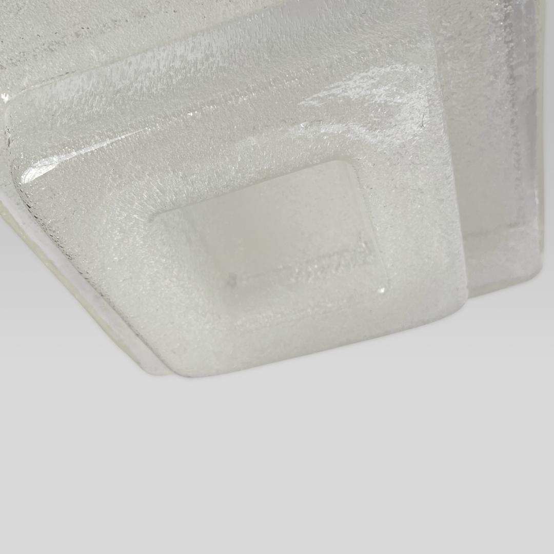 ヴィンテージ【倉敷ガラス】小谷眞三 バブルガラス アッシュトレイ トレー