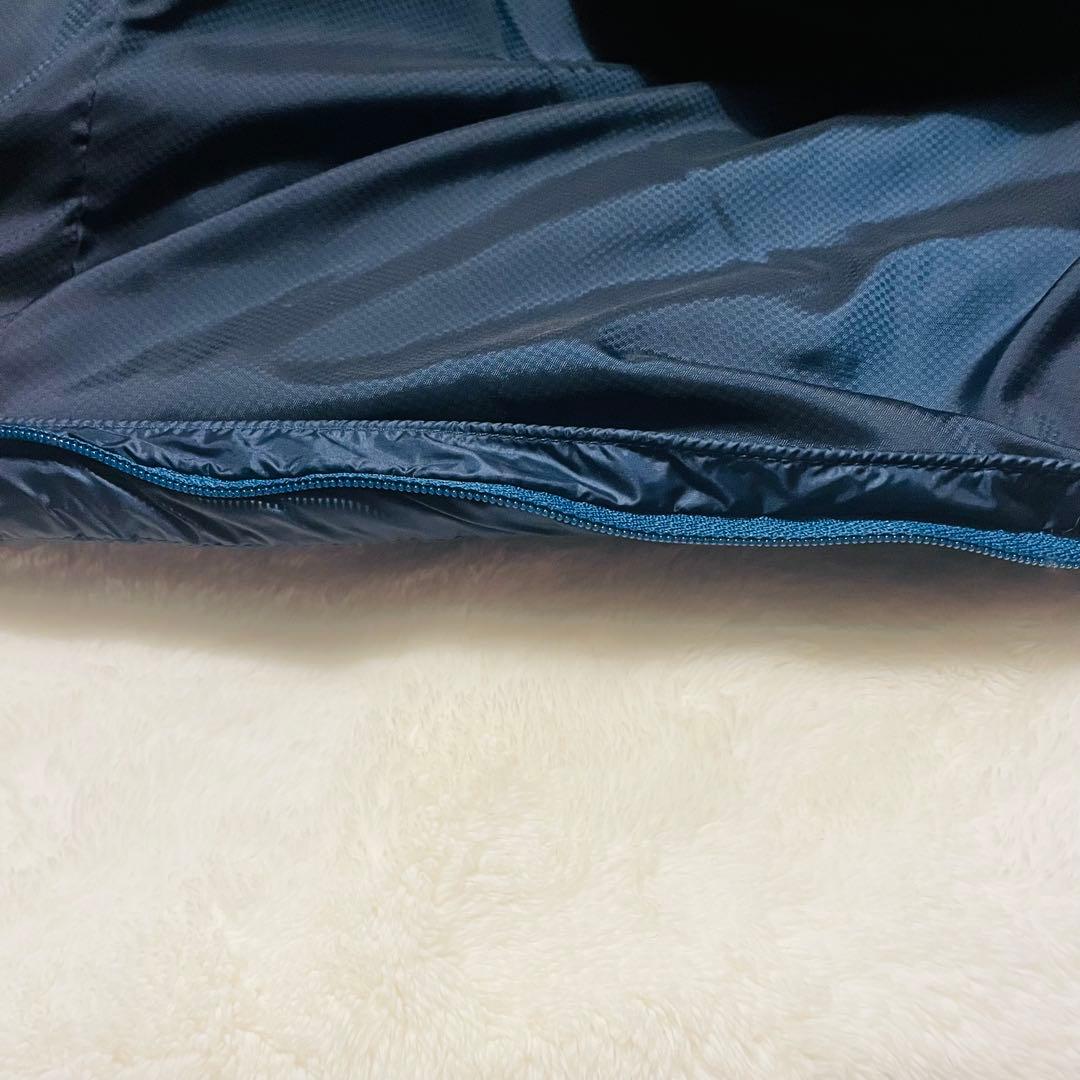 新品未使用TAION タイオンエクストラ ダウンジャケット3way ネイビー L