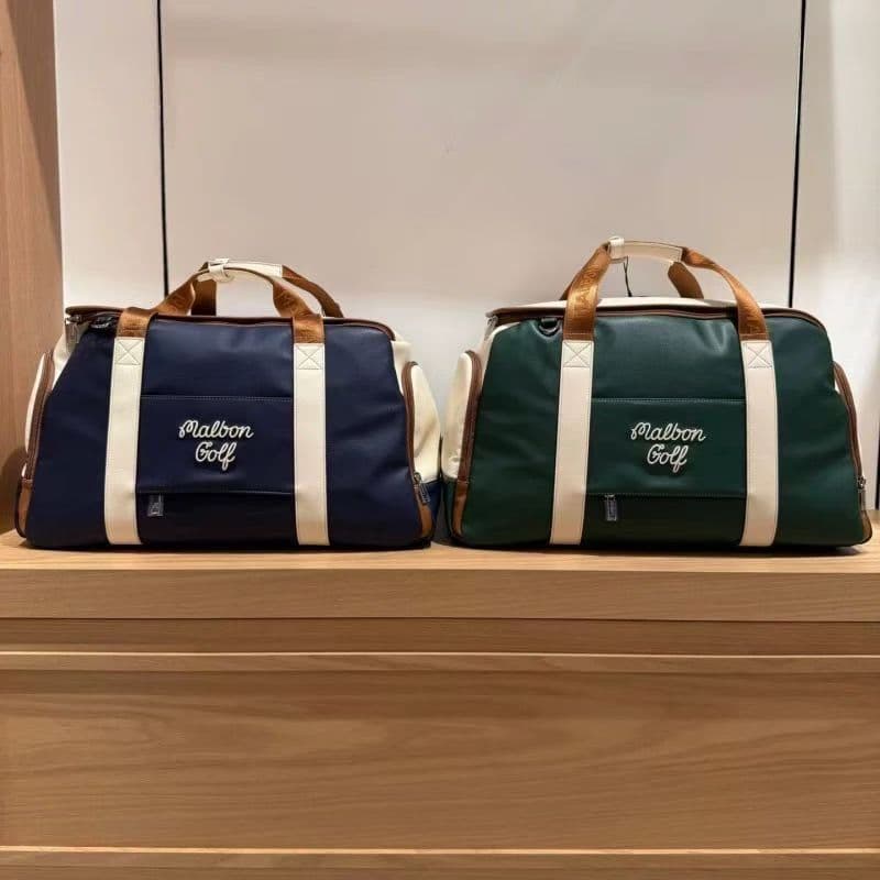 2色展開●マルボンゴルフボストンバッグネイビー