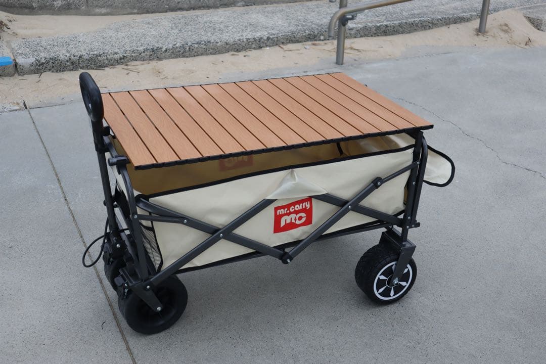 【専用】電動キャリーワゴン本体、テーブル、ルーフ