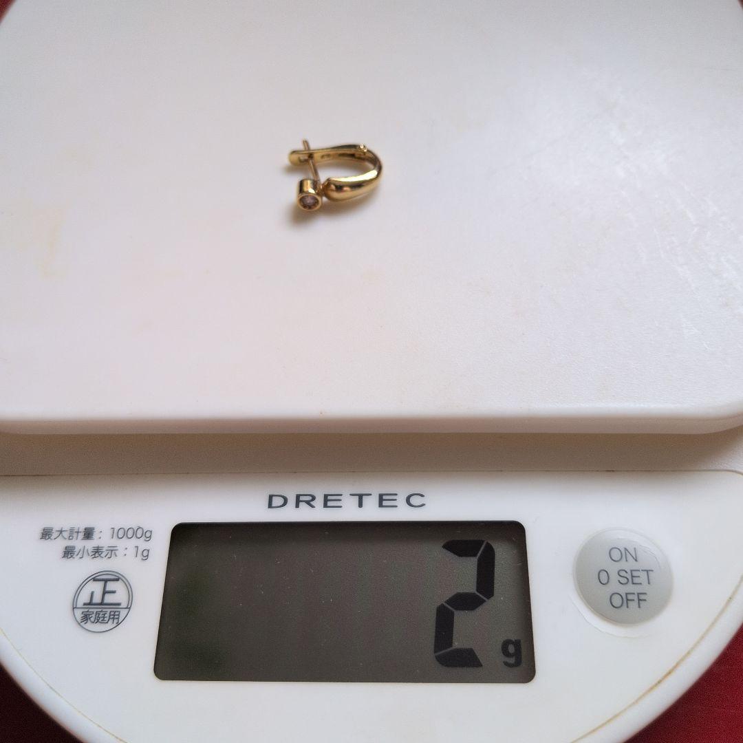 K18ダイヤピアス