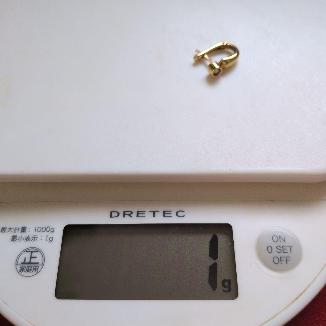 K18ダイヤピアス