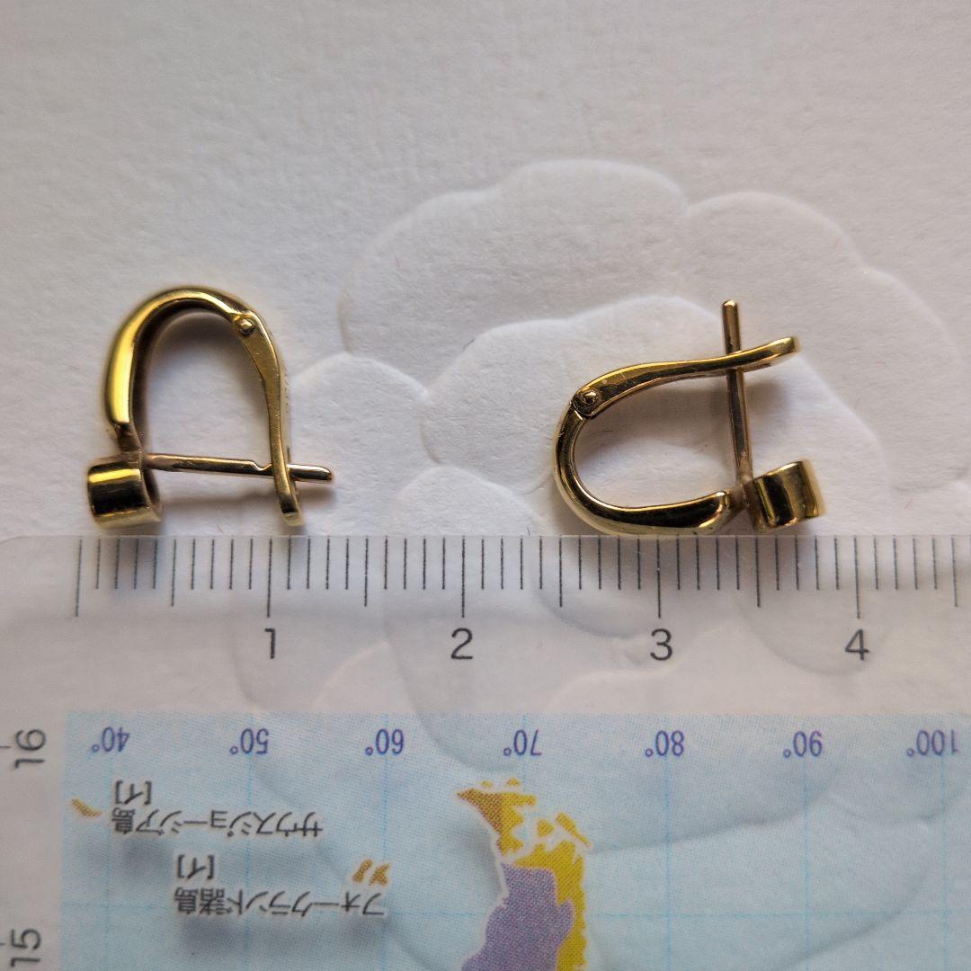 K18ダイヤピアス