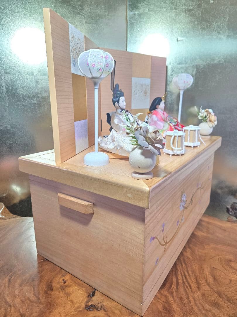 【一点限り】雛人形 収納飾り　SH51