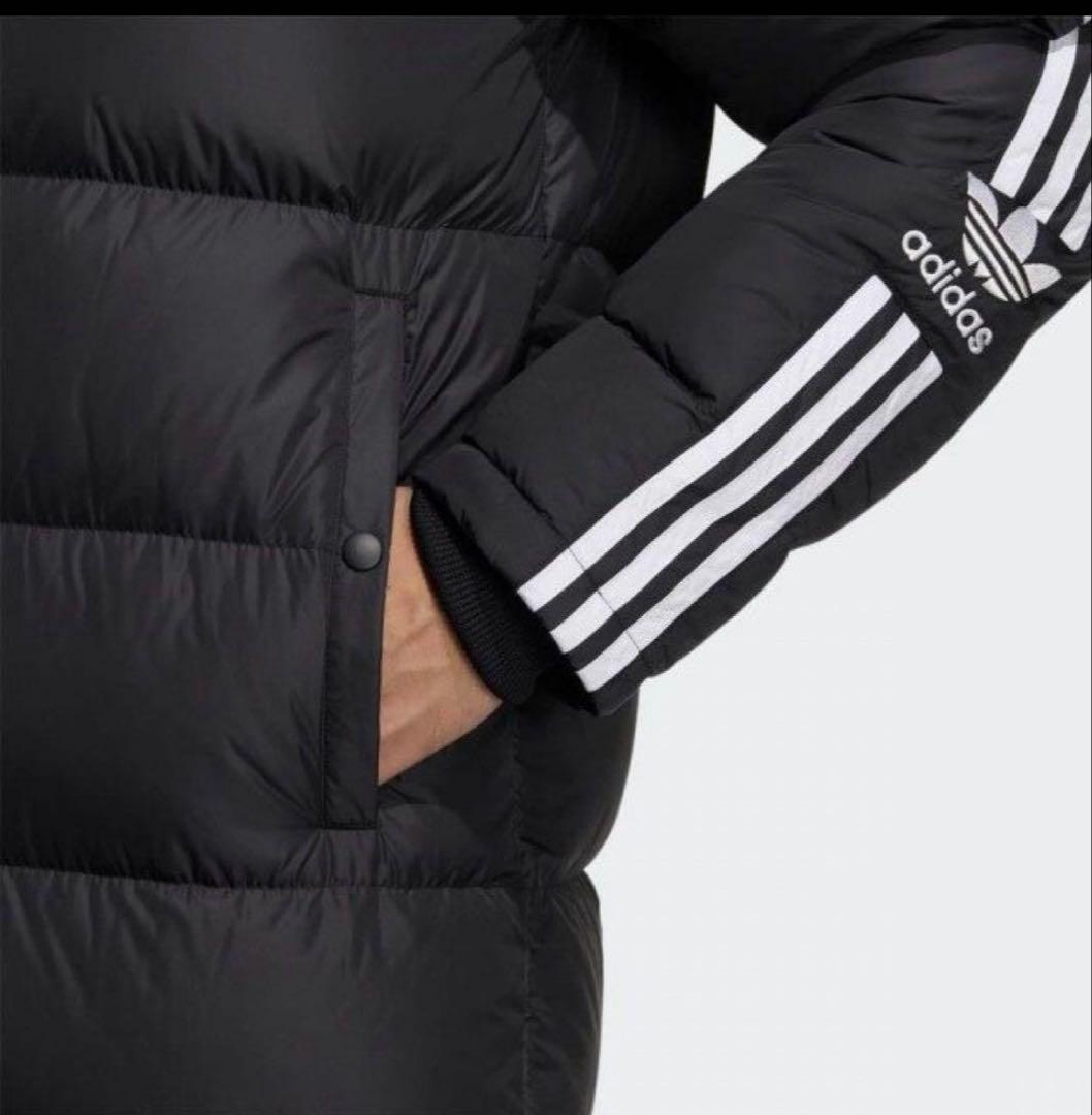 アディダス　ダウン　ロング　ロゴ　HI4658 ロングダウン