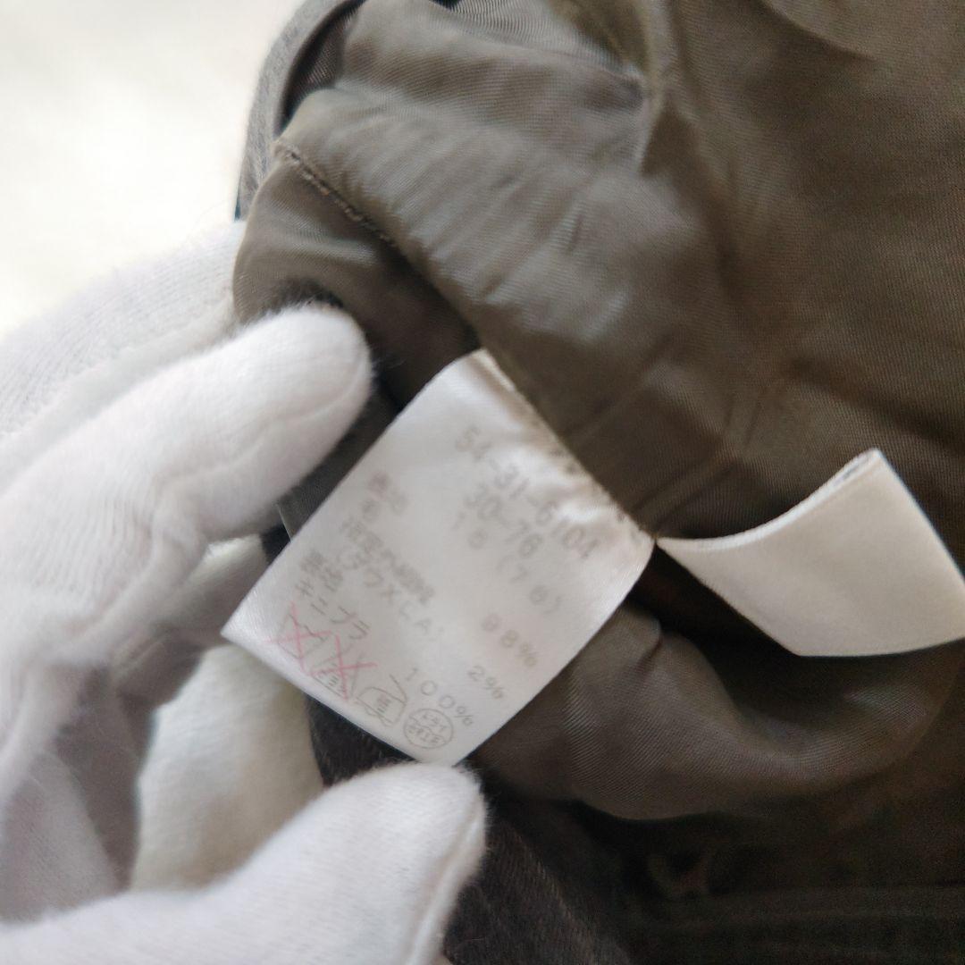 【オシャレ☆NEWYORKER】グレー　セットアップ　ストライプスーツ　15