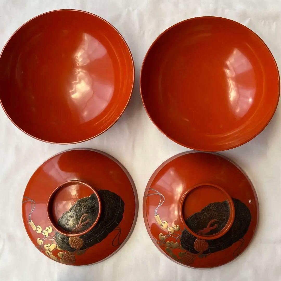 漆塗　椀　送料込