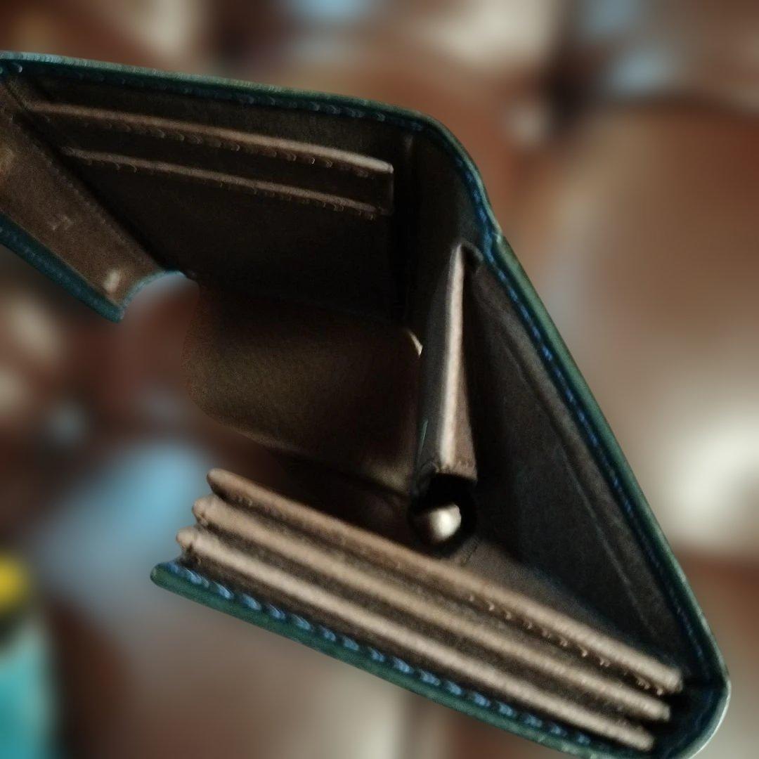 N*u様 エムピウ　m+ millefoglieⅡ ミッレフォッリエ　財布　ブル