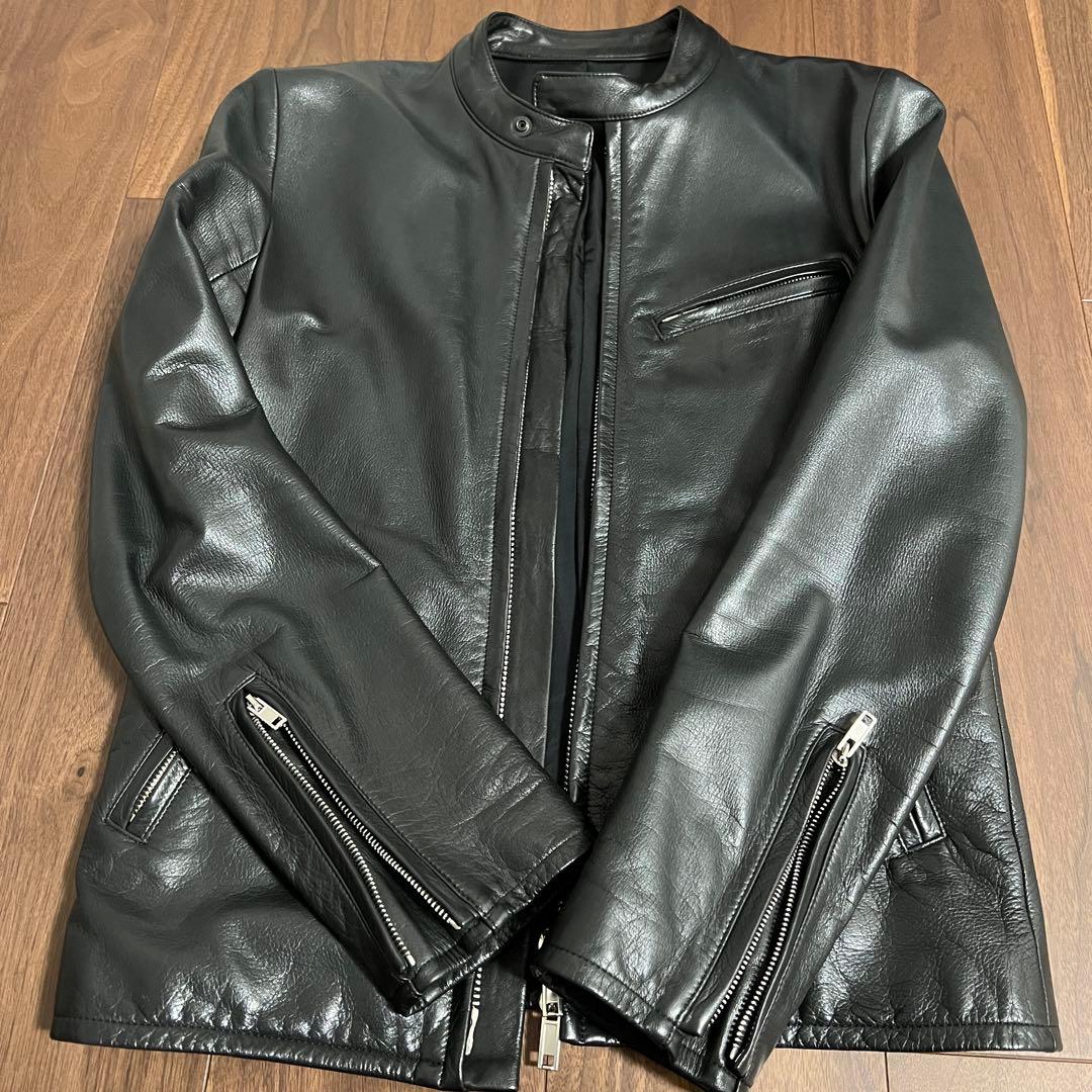リチウムオム シングルライダース　カウレザー　サイズ46
