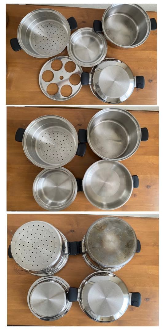 アムウェイ鍋　無水調理器　レシピ本付き‼︎