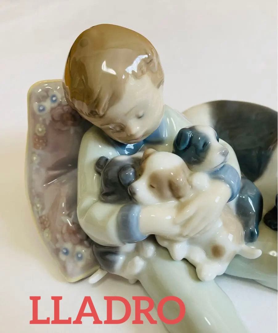 リアドロ⭐️廃盤レア✨子供と犬