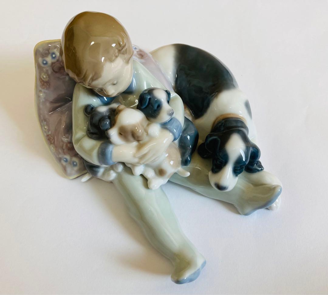 リアドロ⭐️廃盤レア✨子供と犬