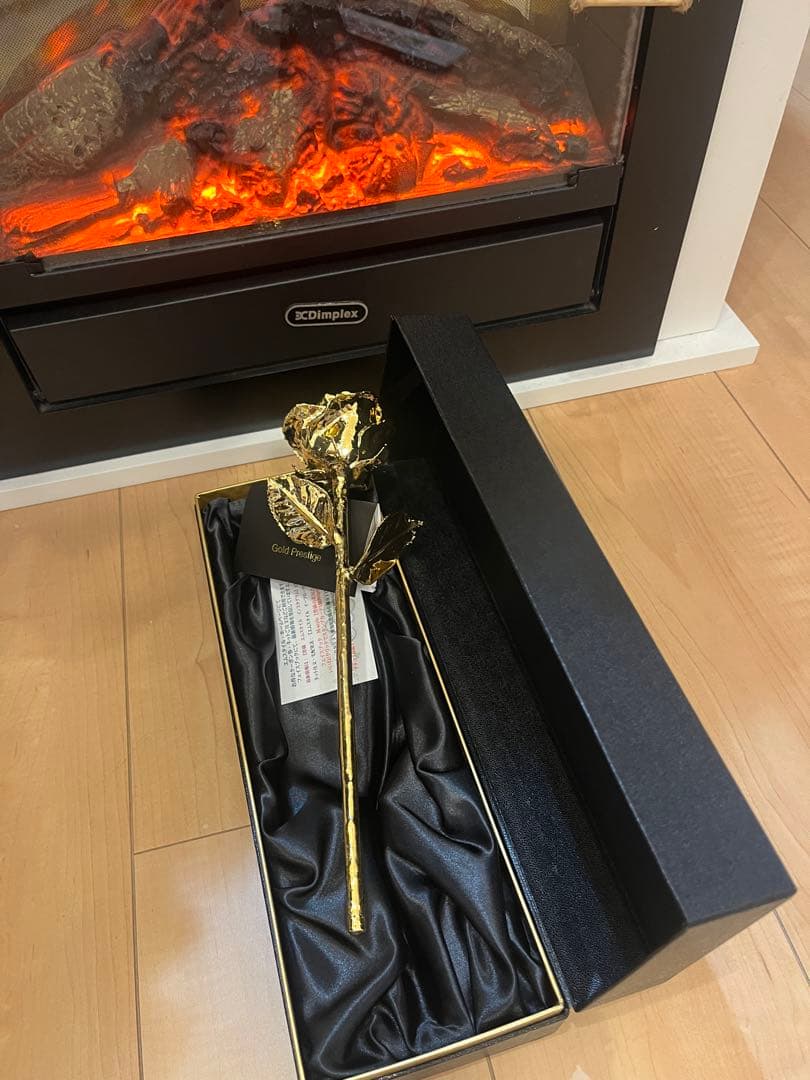 Gold Prestige 金メッキ バラの花