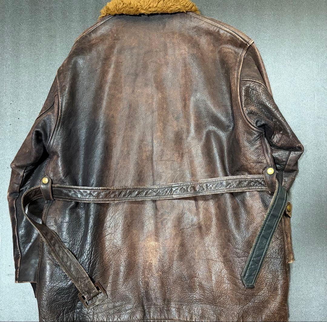 40s 50s 60s vintage レザージャケット　カーコート