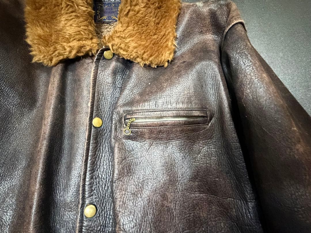 40s 50s 60s vintage レザージャケット　カーコート